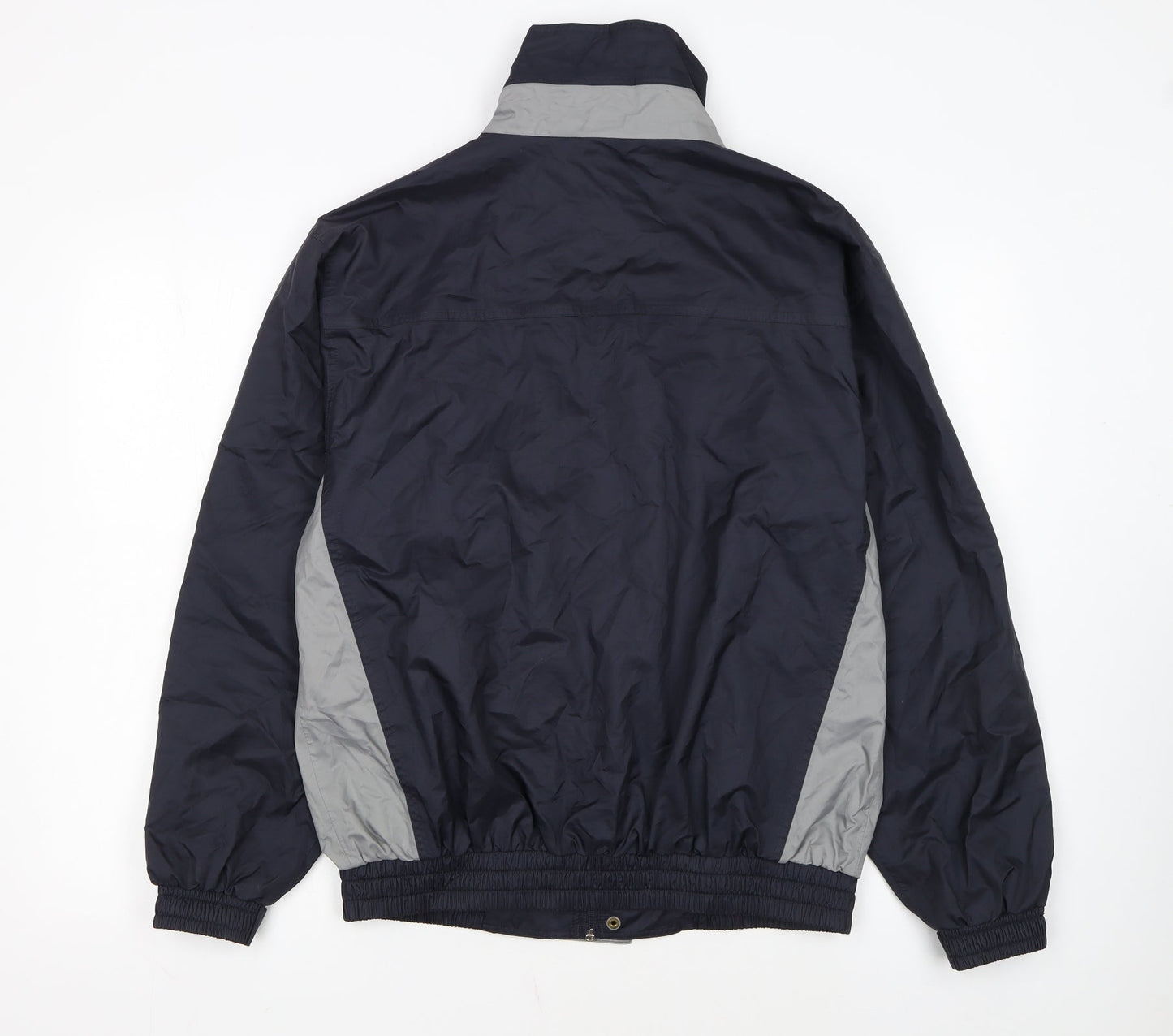 Pro Sport Men's Blue Small Windbreaker Jacket Lightweight Activewear