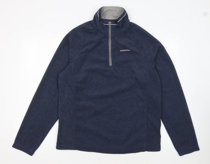 Craghoppers Mens Blue Fleece 1/2 Zip Pullover Sweatshirt M