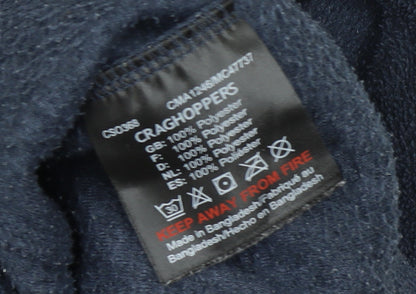 Craghoppers Mens Blue Fleece 1/2 Zip Pullover Sweatshirt M