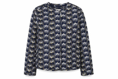 Marks & Spencer Per Una Women's Blue Floral Jacket Size 12