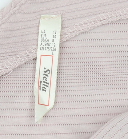 Stella Morgan Women’s Pink Size 12 Sleeveless Bodycon Dress