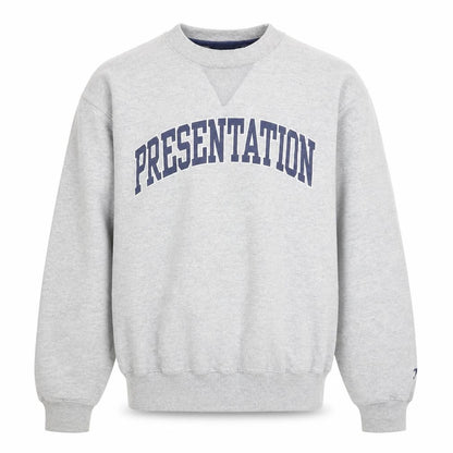 Champion Men's Grey Crew Neck Pullover Sweatshirt Size S