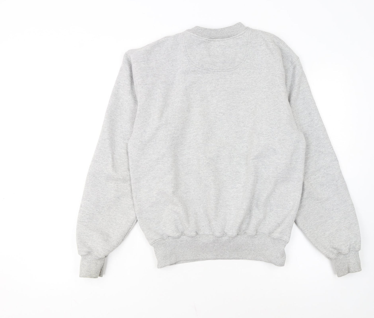 Champion Men's Grey Crew Neck Pullover Sweatshirt Size S