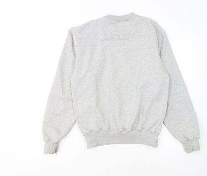 Champion Men's Grey Crew Neck Pullover Sweatshirt Size S