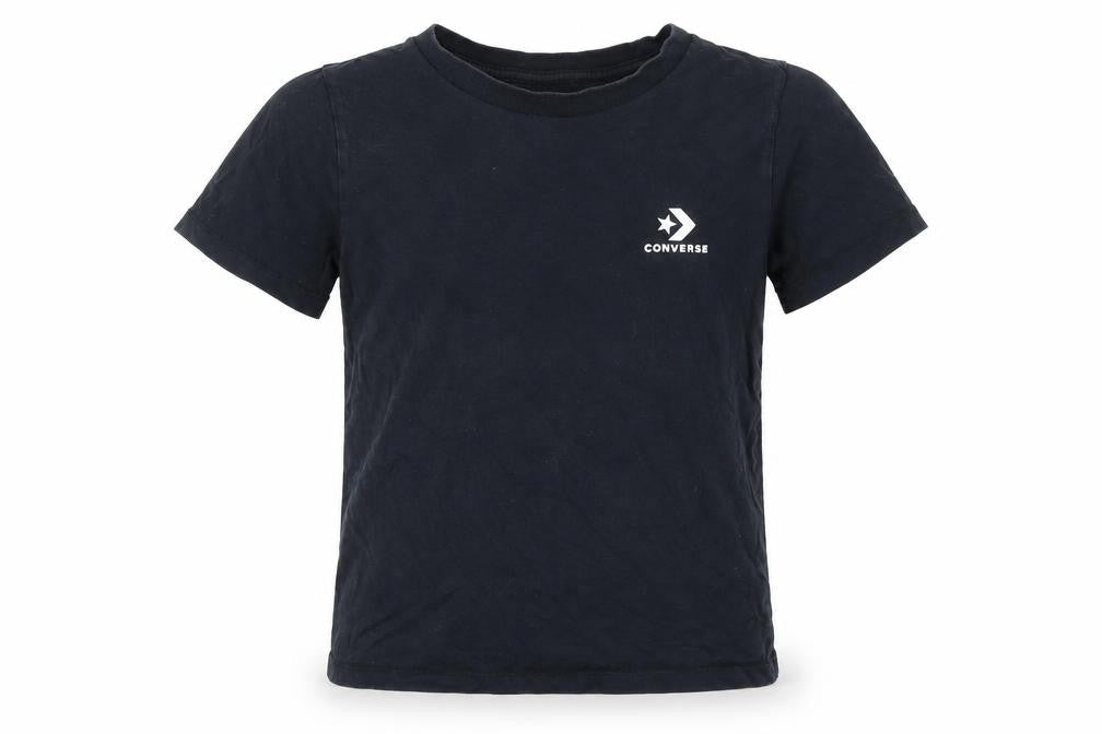 Converse Boys Black Short Sleeve Logo T-Shirt 5-6 Years