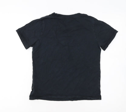 Converse Boys Black Short Sleeve Logo T-Shirt 5-6 Years