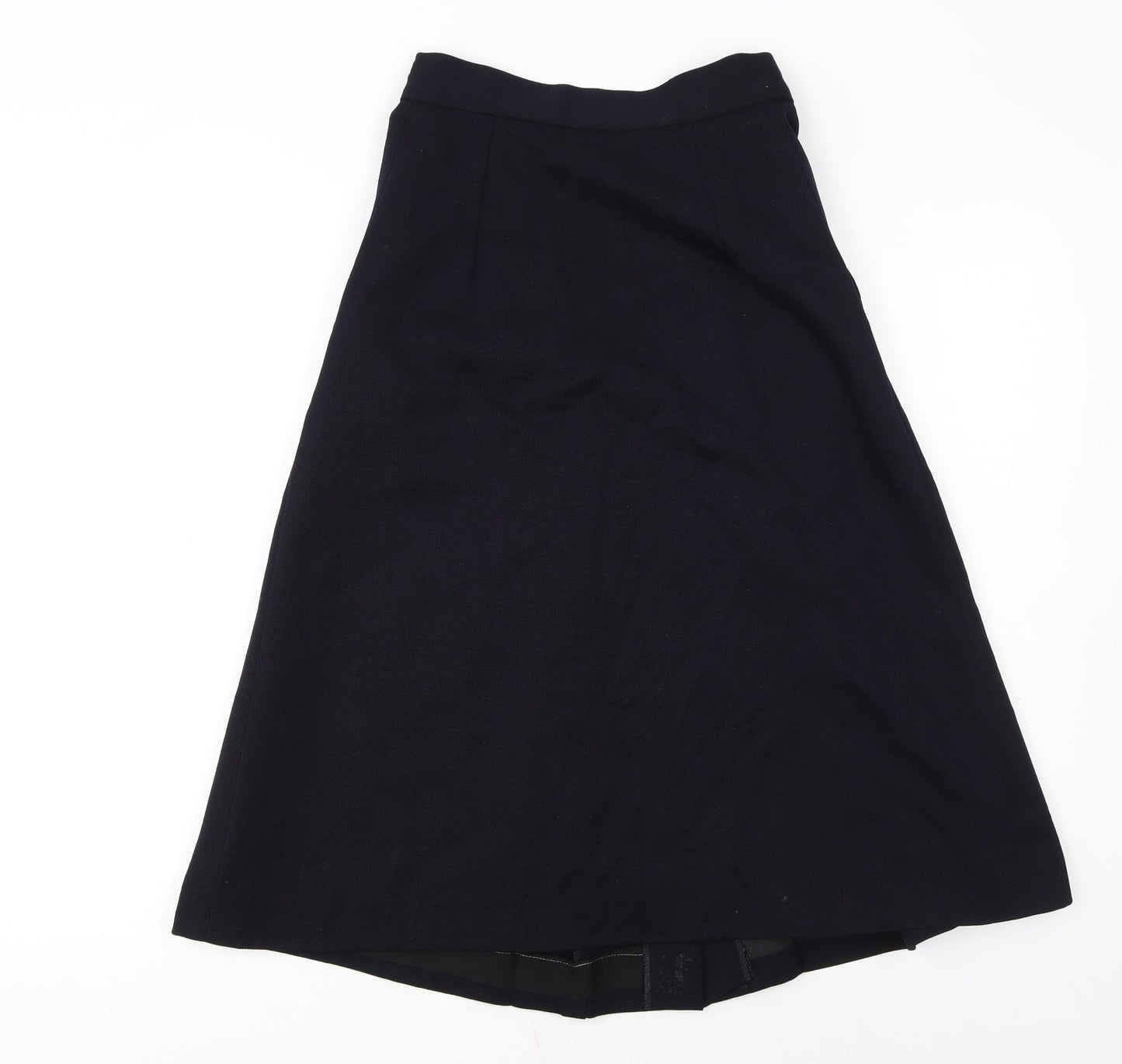 Stirling Cooper Women’s Black Wool A-Line Midi Skirt Size S Vintage
