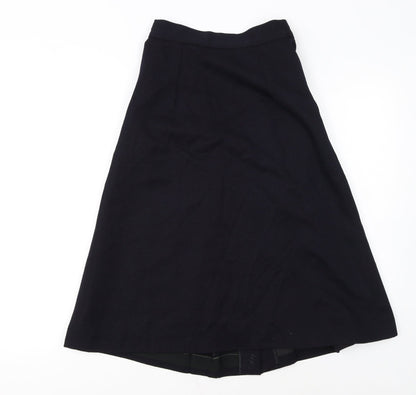 Stirling Cooper Women’s Black Wool A-Line Midi Skirt Size S Vintage
