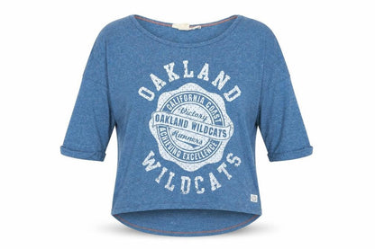 H&M Women’s Blue Oakland Wildcats Relaxed Jersey T-Shirt Size L
