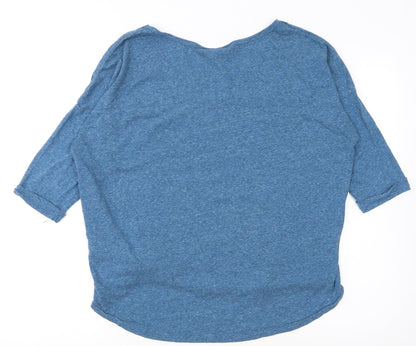 H&M Women’s Blue Oakland Wildcats Relaxed Jersey T-Shirt Size L