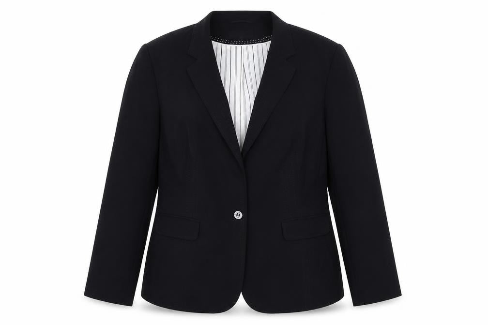 Marks and Spencer Women's Black Size 24 Classic Single-Breasted Blazer