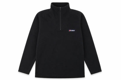 Berghaus Men's Black Fleece Half Zip Pullover Sweatshirt L