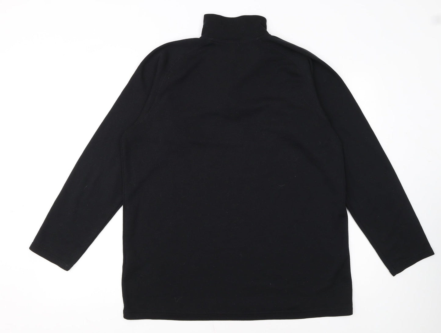 Berghaus Men's Black Fleece Half Zip Pullover Sweatshirt L