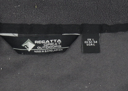 Regatta Men’s Black Fleece 1/4 Zip Pullover Sweatshirt L