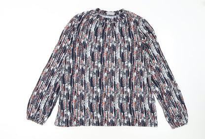 Marks and Spencer Womens Multicoloured Jersey Blouse Size 14