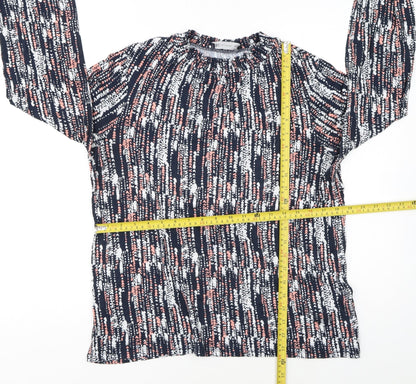 Marks and Spencer Womens Multicoloured Jersey Blouse Size 14