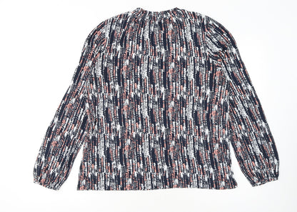Marks and Spencer Womens Multicoloured Jersey Blouse Size 14