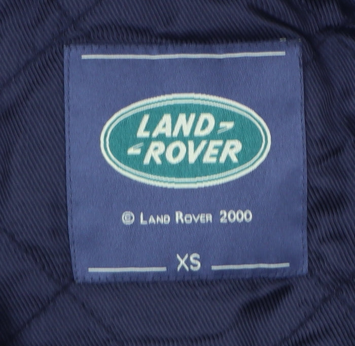 Land Rover Men's Green XS Quilted Padded Waistcoat