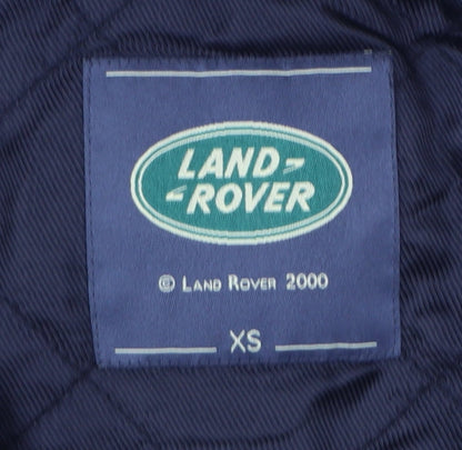 Land Rover Men's Green XS Quilted Padded Waistcoat
