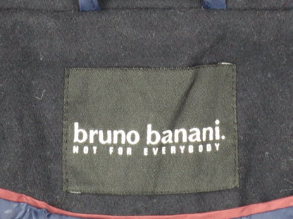 bruno banani Women's Navy Blue Wool Blend Pea Coat Size 20