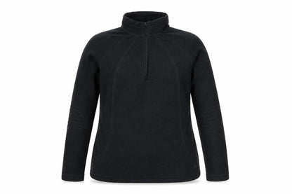 Peter Storm Women's Black Size 8 1/2 Zip Fleece Pullover Sweatshirt