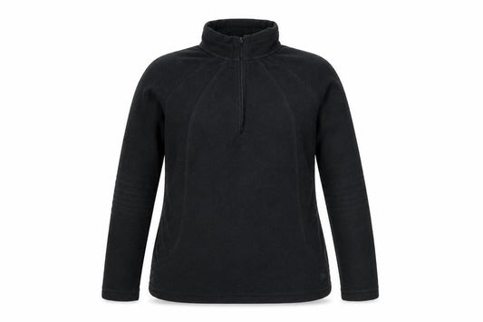 Peter Storm Women's Black Size 8 1/2 Zip Fleece Pullover Sweatshirt
