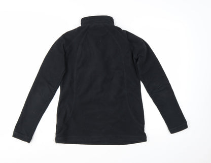 Peter Storm Women's Black Size 8 1/2 Zip Fleece Pullover Sweatshirt
