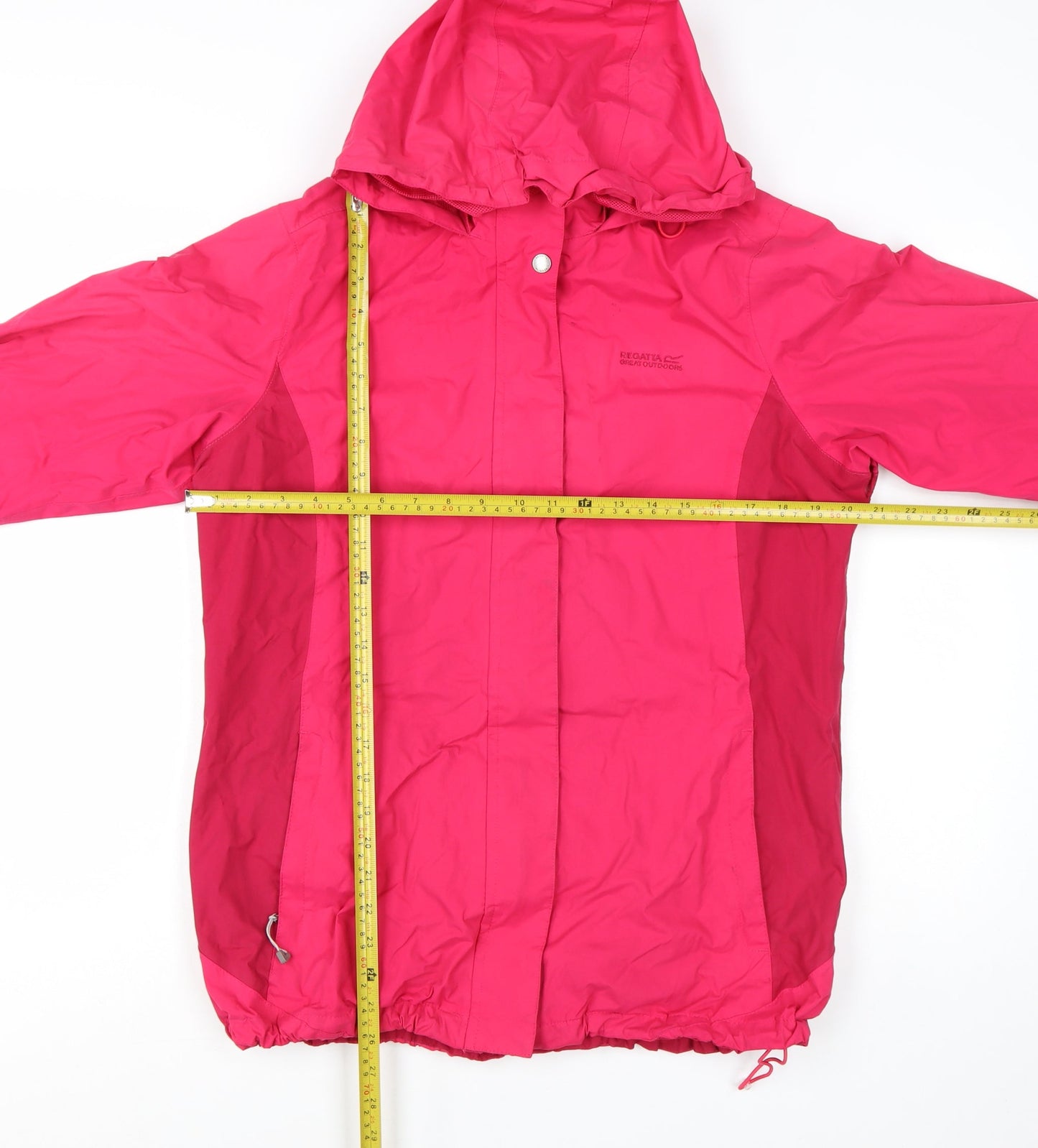 Regatta Women’s Pink Waterproof Hooded Rain Coat Jacket UK 14