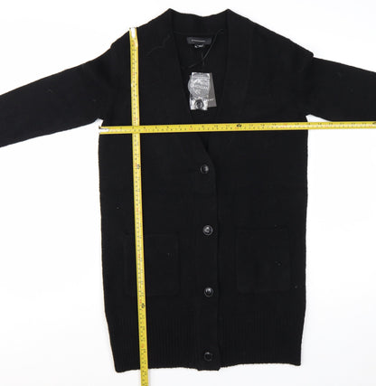 Atmosphere Women's Black XS Long Sleeve V-Neck Cardigan Jumper