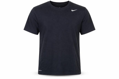 Nike Men's Black Dri-FIT Crew Neck Short Sleeve T-Shirt L Regular Fit