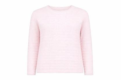 Crew Clothing Women’s Pink Cotton Blend Knit Jumper Size 8