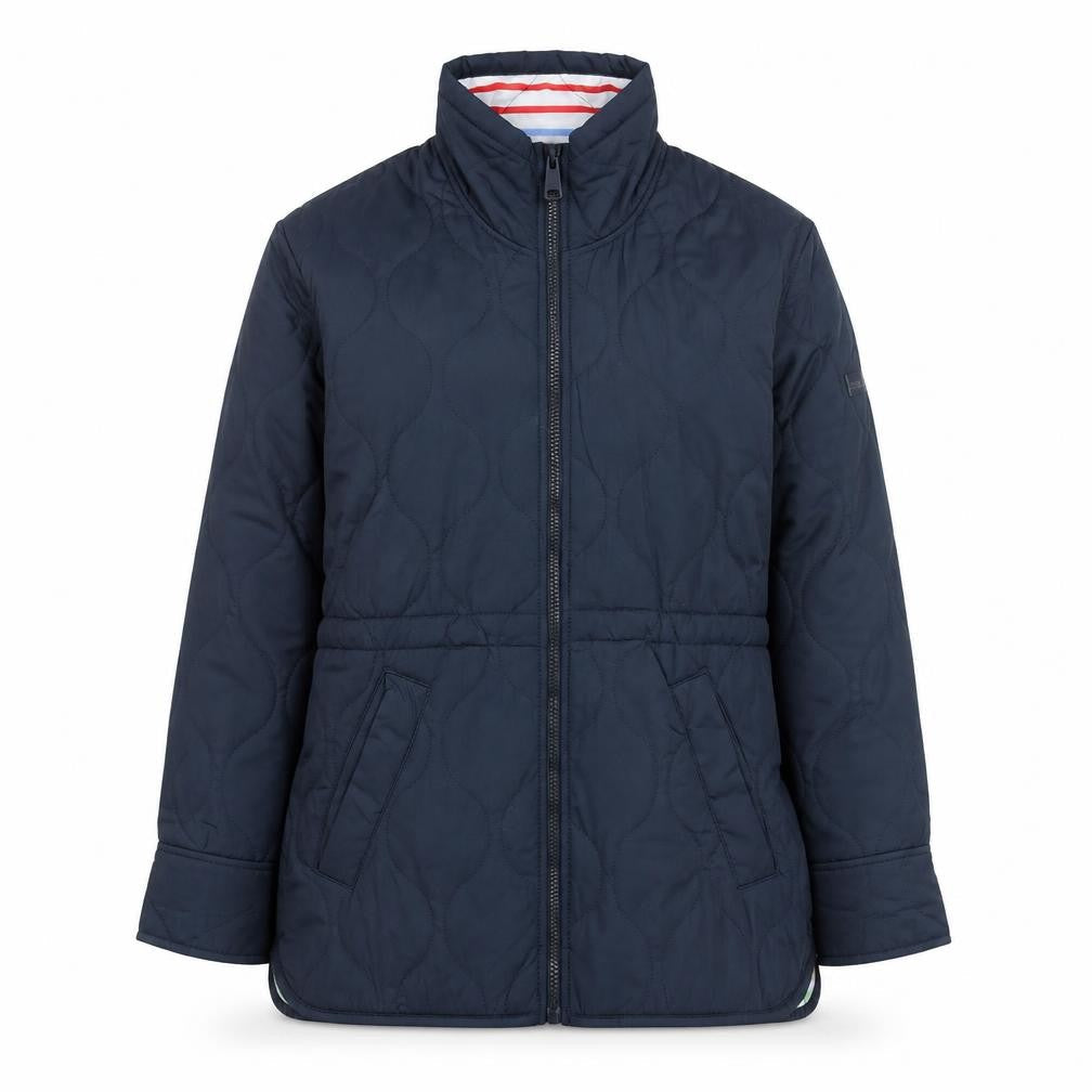 Regatta Womens Blue Quilted Mid-Length Jacket Size 12