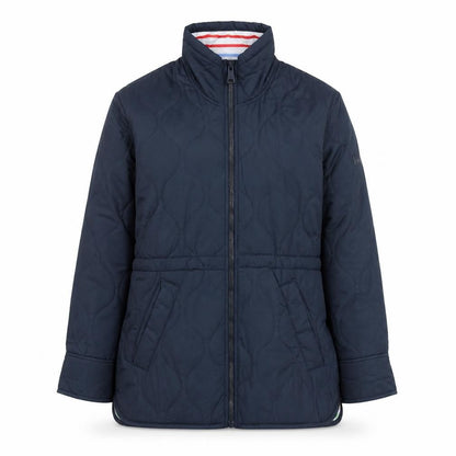 Regatta Womens Blue Quilted Mid-Length Jacket Size 12