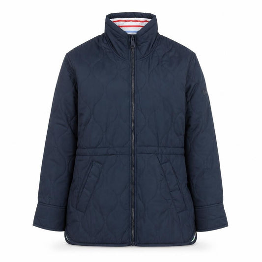 Regatta Womens Blue Quilted Mid-Length Jacket Size 12