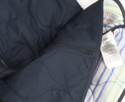 Regatta Womens Blue Quilted Mid-Length Jacket Size 12
