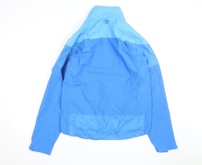 Endura Men's Blue Waterproof Windbreaker Cycling Jacket Size S