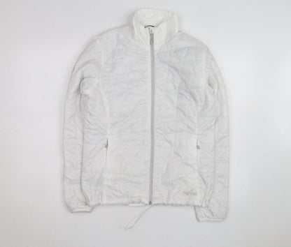 Marmot Men's White Lightweight Puffer Jacket Size M Outdoor Hiking