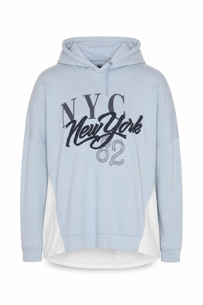 Next Men's Blue NYC Graphic Pullover Hoodie Size L