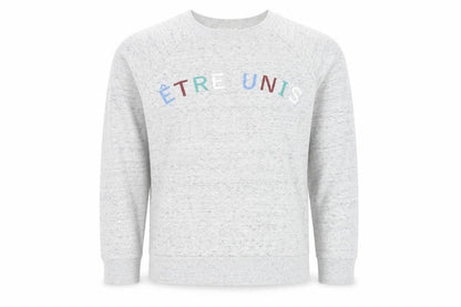 Whistles Unisex Grey S Pullover Sweatshirt with Logo Print
