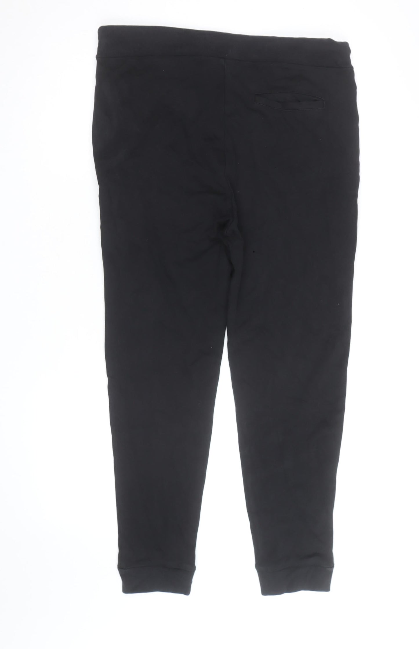 Hugo Boss Men’s Black Jogger Trousers Size M Jersey Drawstring