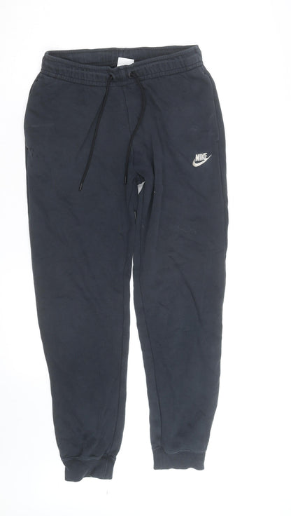 Nike Men's Black Fleece Jogger Sweatpants Size S Regular Fit