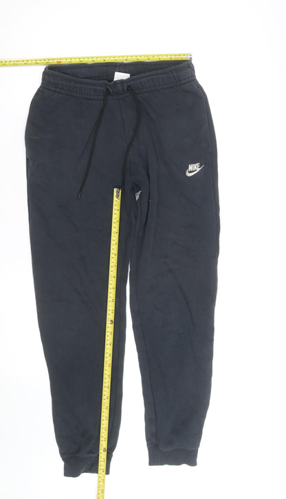 Nike Men's Black Fleece Jogger Sweatpants Size S Regular Fit