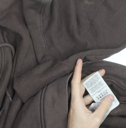Jack & Jones Men's Brown Pullover Hoodie Size L Regular Fit