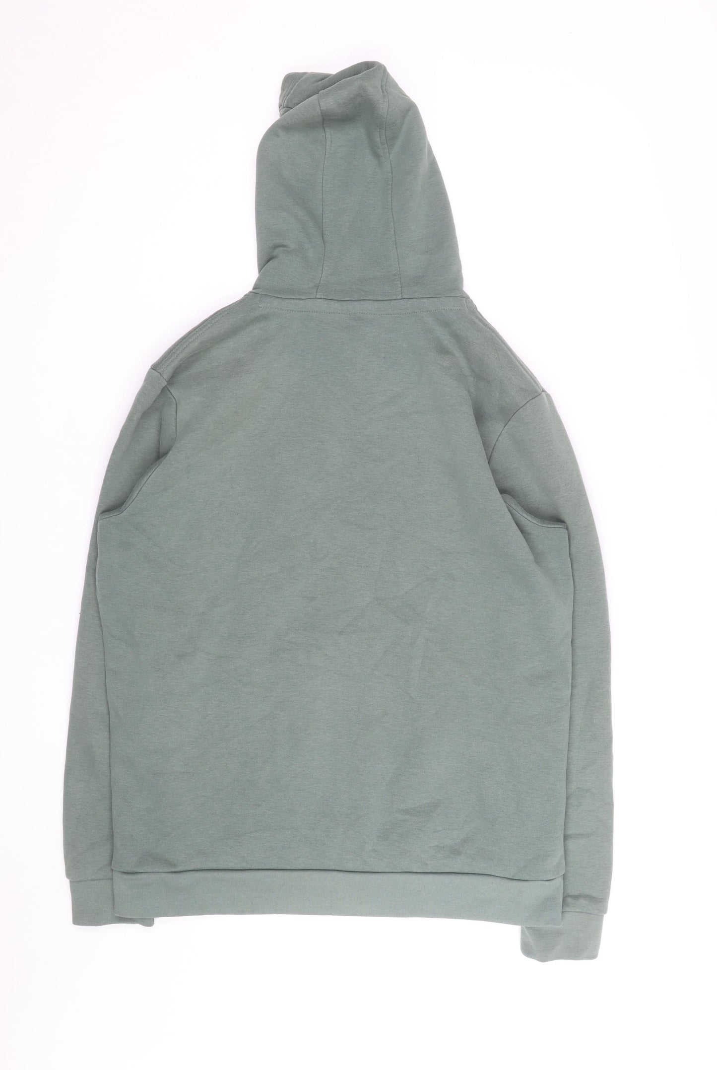 Mountain Warehouse Men's Green Hoodie M Pullover Graphic Print Cotton Blend