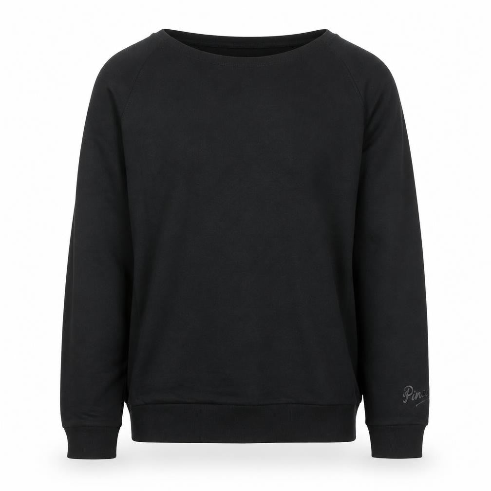 Pineapple Unisex Black Crew Neck Pullover Sweatshirt Size M