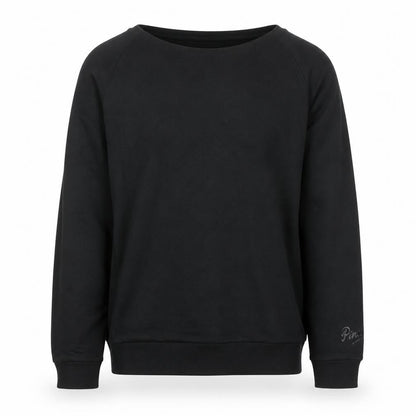Pineapple Unisex Black Crew Neck Pullover Sweatshirt Size M