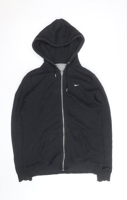 Nike Men's Black XL Full Zip Hoodie Fleece Sportswear