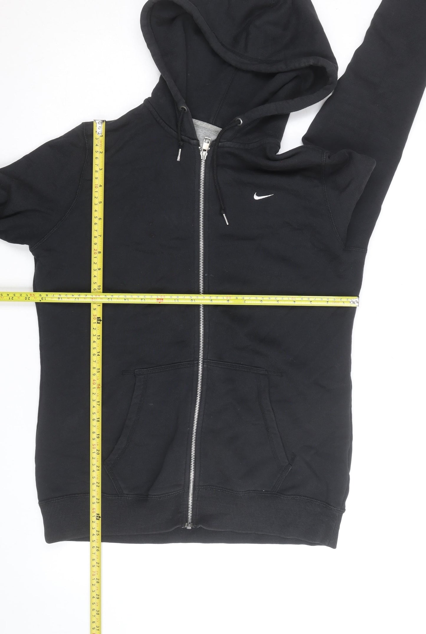 Nike Men's Black XL Full Zip Hoodie Fleece Sportswear