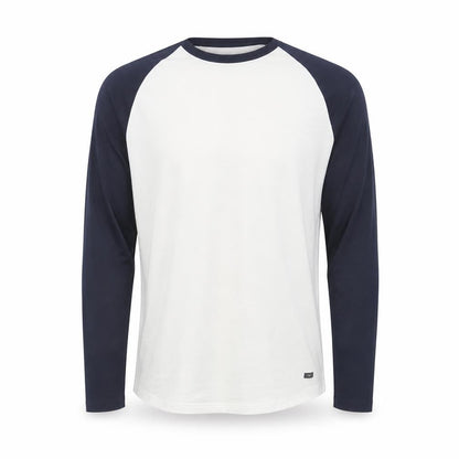Jack & Jones Men's Multicoloured Long Sleeve Raglan T-Shirt M