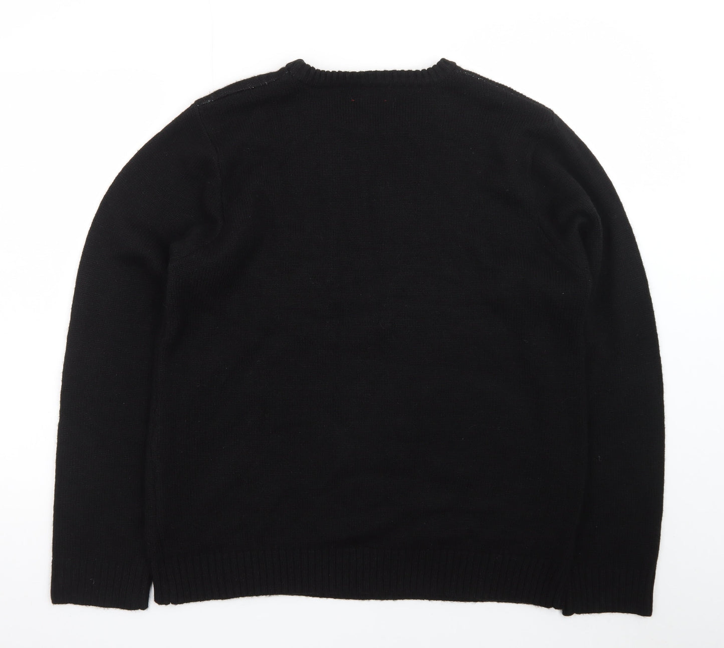 Grinchmas Men's Black XL Christmas Grinch Pullover Jumper